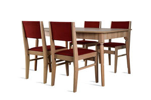 Stół do salonu W6 z krzesłami JULIE