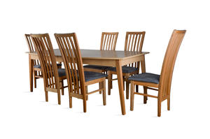 Stół do salonu W6 z krzesłami model 40