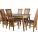 Stół do salonu W6 z krzesłami model 40