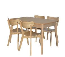 Stół okleina dębowa + 4 krzesła Biana