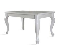 Stół rozkładany George długość 140cm kolor biały